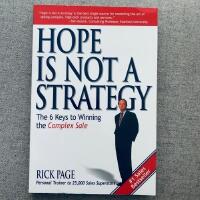 Hope is not a strategy - The 6 keys to winning the complex sale (1# Sales Bestseller)