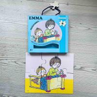 Emma Träpussel 6 bitar (för barn 2+)