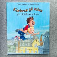 Karlsson p&aring; taket g&aring;r p&aring; f&ouml;delsedagskalas