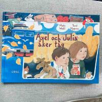 Axel och Julia &aring;ker t&aring;g