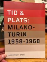 Tid & plats : Milano-Turin 1958-1968