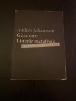 Göra ont : litterär metafysik