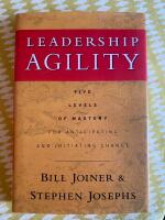 Leadership agility - five levels of mastery for anticipating and initiating change