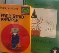 Fred Strid krymper. +  H&auml;xkalaset