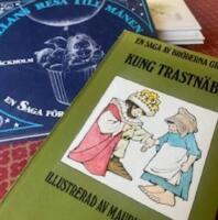 Kung Trastn&auml;bb : En saga av Br&ouml;derna Grimm + T&auml;ckholm Lillans resa till m&aring;nen