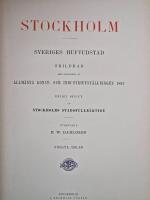 Stockholm - Sveriges hufvudstad skildrad med anledning af Allm&auml;nna konst- och industriutst&auml;llningen 1897 del 1-3