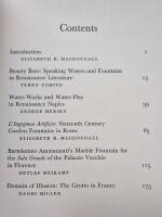 Fons Sapientiae Renaissance garden fountains