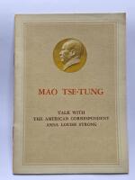 Talk with the American correspondent Anna Louise Strong