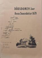 D&ouml;dsdomen &ouml;ver Anna Sunesdotter 1679