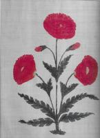 Indian miniatures. Textile art