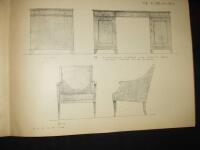 Teckningar till enklare m&ouml;beltyper, h&auml;fte II, m&ouml;bler av gustaviansk och Empirh&aring;llning