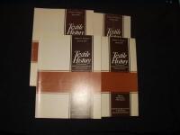 4 st Textile History nr 13 (1-2) -14 (1-2) 1982-83