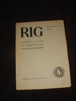 RIG 1944 hft 1-4, Tidskrift utgiven av f&ouml;reningen f&ouml;r Svensk kulturhistoria