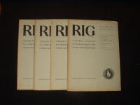 RIG 1946 hft 1-4, Tidskrift utgiven av f&ouml;reningen f&ouml;r Svensk kulturhistoria