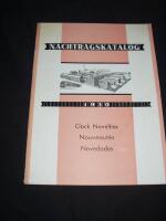 Nachtragskatalog 1930, Clock Novelities, Nouveautes, Novedades, Ur och Klockor