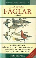Alla Europas f&aring;glar i f&auml;rg
