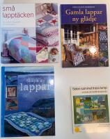 Sm&aring; lappt&auml;cken : och andra roliga projekt att sy till barnen . 4 b&ouml;cker om lapps&ouml;mnad