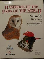 Handbook of the Birds of the World Volume 5 Barn-owls to Hummingbirds