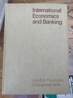 International Economics and Banking 
