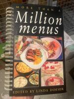 More than a million menus