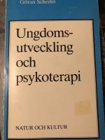 Ungdomsutveckling o psykoterapi