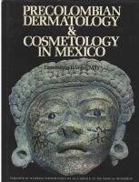  Precolombian Dermatology & Cosmetology in Mexico