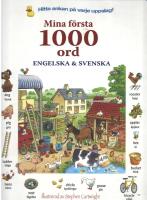 Mina f&ouml;rsta 1000 ord: engelska & svenska