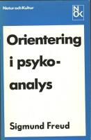 Freud, S/Orientering i psykoanalys