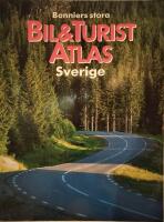 Bonniers stora bil & turistatlas, Sverige [Kartografiskt material]