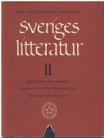 Sveriges litteratur II : Ren&auml;ssans och barock