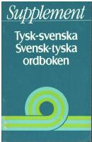 Tysk-svenska ordboken