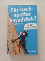 F&aring;r hackspettar huvudv&auml;rk?