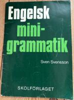 Engelsk minigrammatik