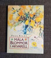 M&aring;la blommor i akvarell