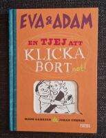 En tjej att klicka bort