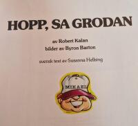 Hopp, sa grodan