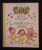Alla tre p&aring; utflykt med f&ouml;rskolan &Auml;rtan