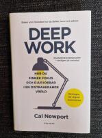 Deep Work : hur du finner fokus och djupjobbar i en distraherande v&auml;rld - strategier f&ouml;r kontroll, mindre stress och digital minimalism