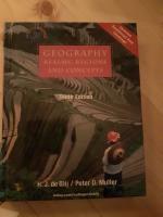 Geography - realms, regions and concepts