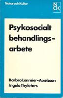 Psykosocialt behandlingsarbete