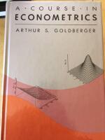 A course in econometrics