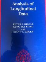 The Analysis of Longitudinal Data