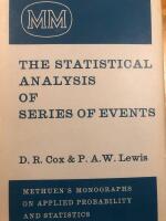 The Statistical Analysis of Series of Events