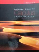 Calculus : a complete course