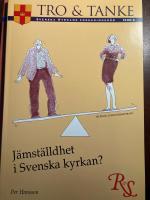J&auml;mst&auml;lldhet i Svenska kyrkan?