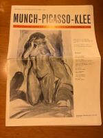 Munch Picasso Klee s&auml;rtryck ur Louisiana Revy 1964