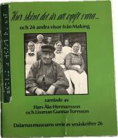 Hur sk&ouml;nt det &auml;r att ogift vara och 24 andra visor fr&aring;n Malung