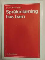 Spr&aring;kinl&auml;rning hos barn