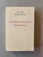 Samh&auml;llsvetenskapernas f&ouml;ruts&auml;ttningar