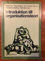 Introduktion till organisationsteori